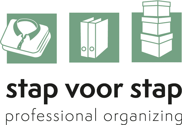 Het logo van Stap voor Stap Organizing