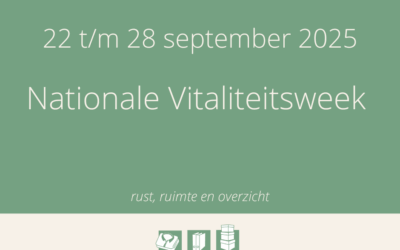 De Nationale Vitaliteitsweek 2025