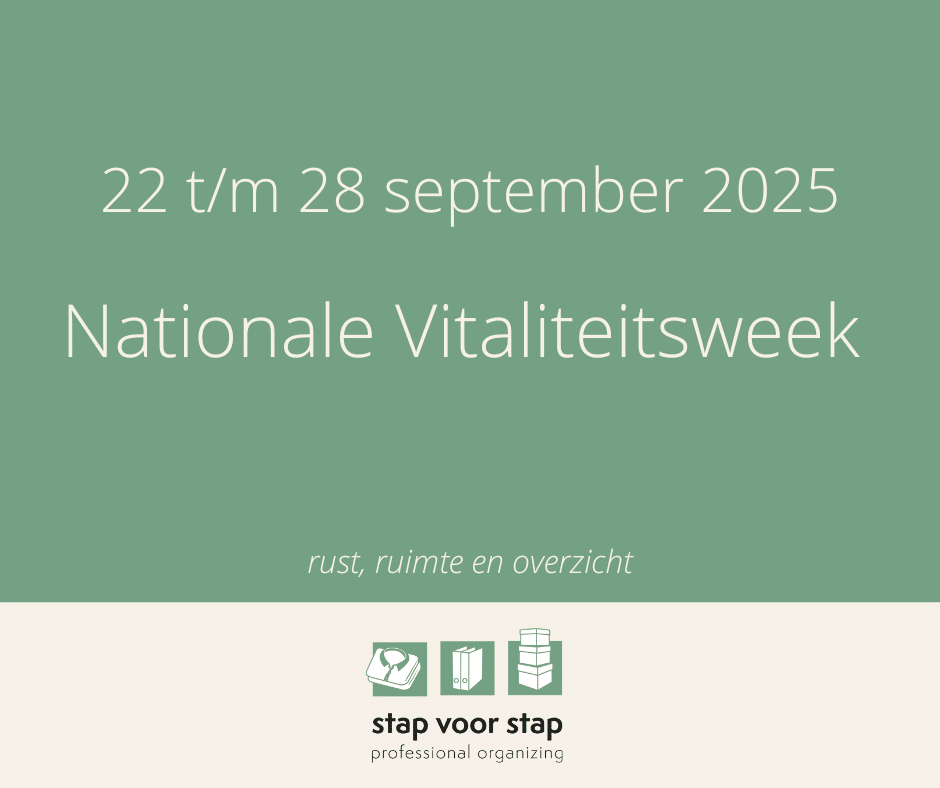 Nationale vitaliteitsweek 2025 De grootste valkuilen
